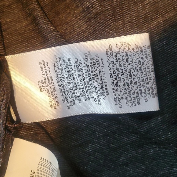 BCBGMaxazria Sheer Black Lane Contrasting Long Sleeve Sz. M Top Tunic - Picture 7 of 11